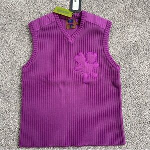 Marc Jacobs heaven bear motif sweater vest NWT
